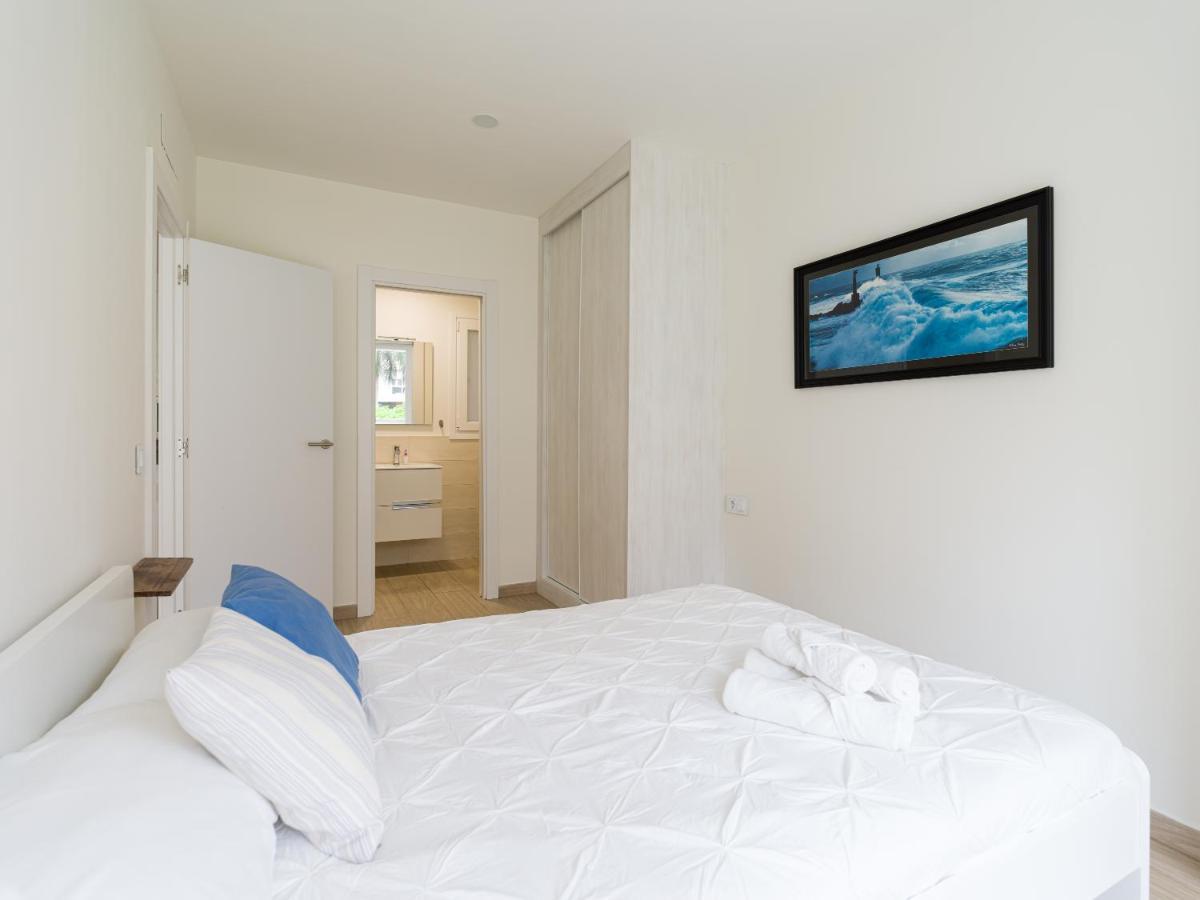 لاس بالماس دي غران كاناريا Homeforguest Modern Apartment In Las Canteras With Parking المظهر الخارجي الصورة